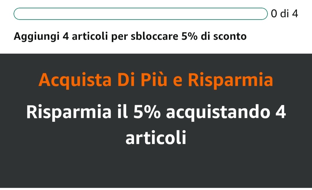 Amazon Offerta Imperdibile: Risparmia Acquistando 4 Articoli